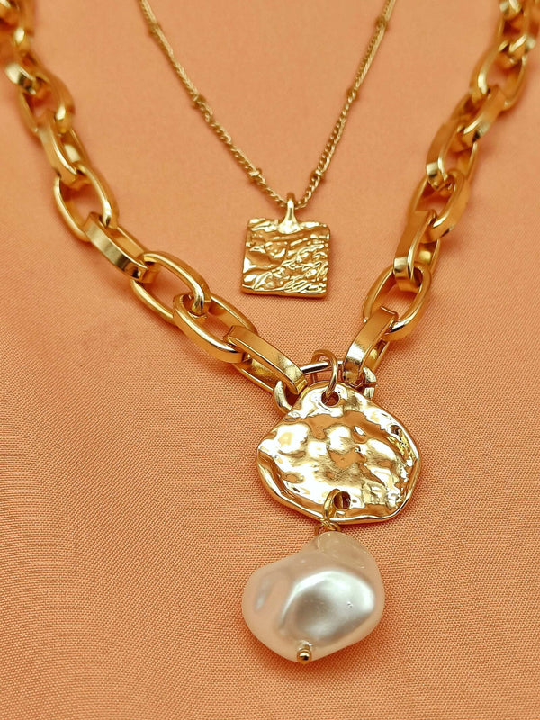 Layered Pendant Necklace