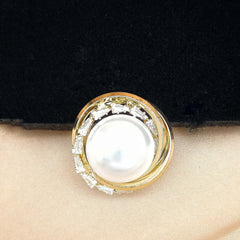 Faux Pearl Stud Earrings