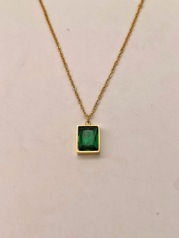 Emerald Aventurine Necklace