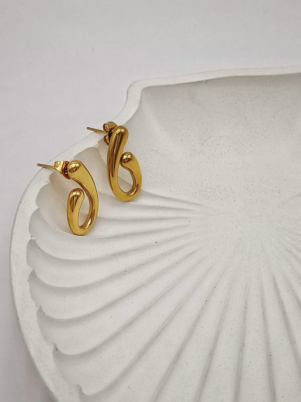 Dainty Balloon stud earrings