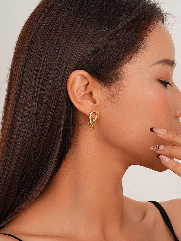 Dainty Balloon stud earrings