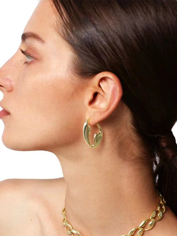 Teethy Hoop Earrings