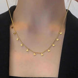 Dainty Butterfly Charm Necklace
