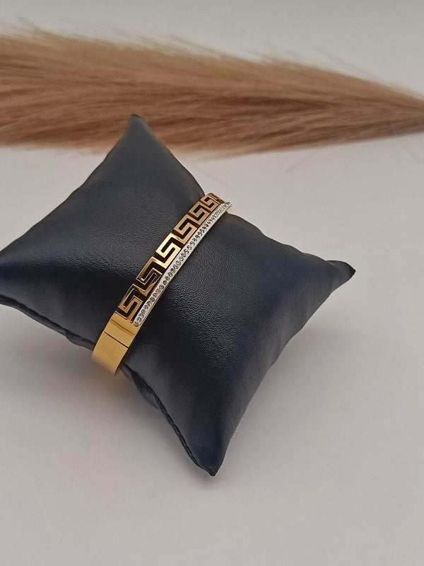 Classic Greek Studded Bracelet