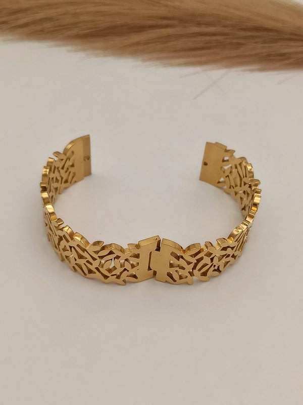 Royal Bloom Cuff Bracelet