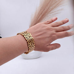 Royal Bloom Cuff Bracelet