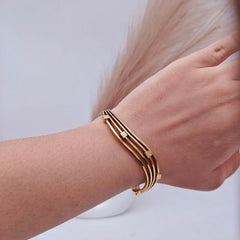 Twisted Chic Cuff Bracelet