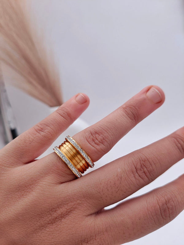 Retro Studded Ring