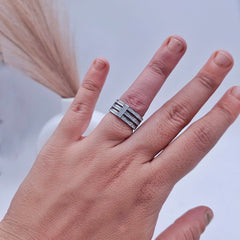 Statement Barrel Ring