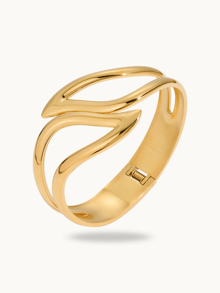 Waveform Cuff Bracelet