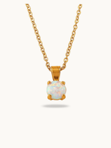 Fire Opal Necklace
